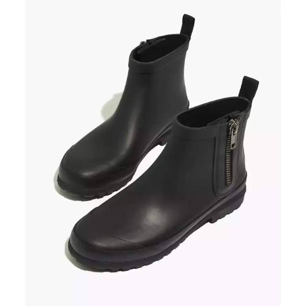 Madewell Black Rainboots / 9 - Picture 1 of 4